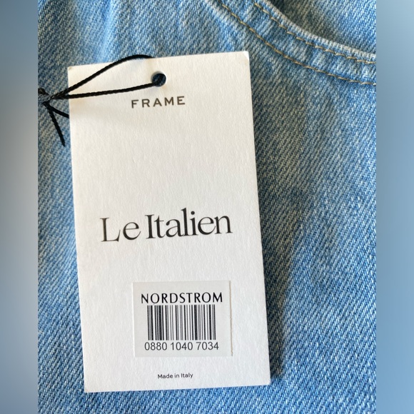 Frame Denim Le Italiene Denim MidMaxi Skirt - Picture 6 of 16